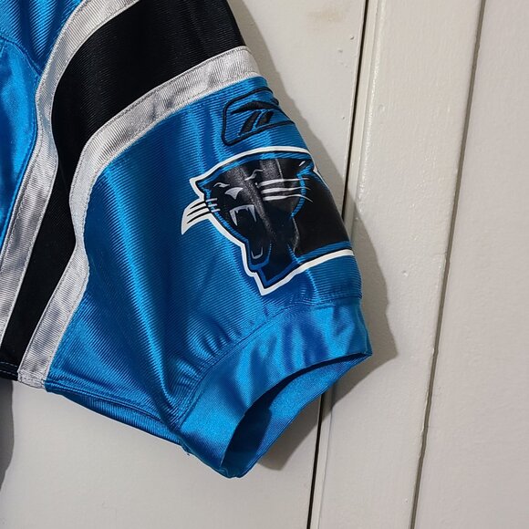 Carolina Panthers Keyshawn Johnson #19 Reebok Stitched Jersey Size 48 - Picture 4 of 7